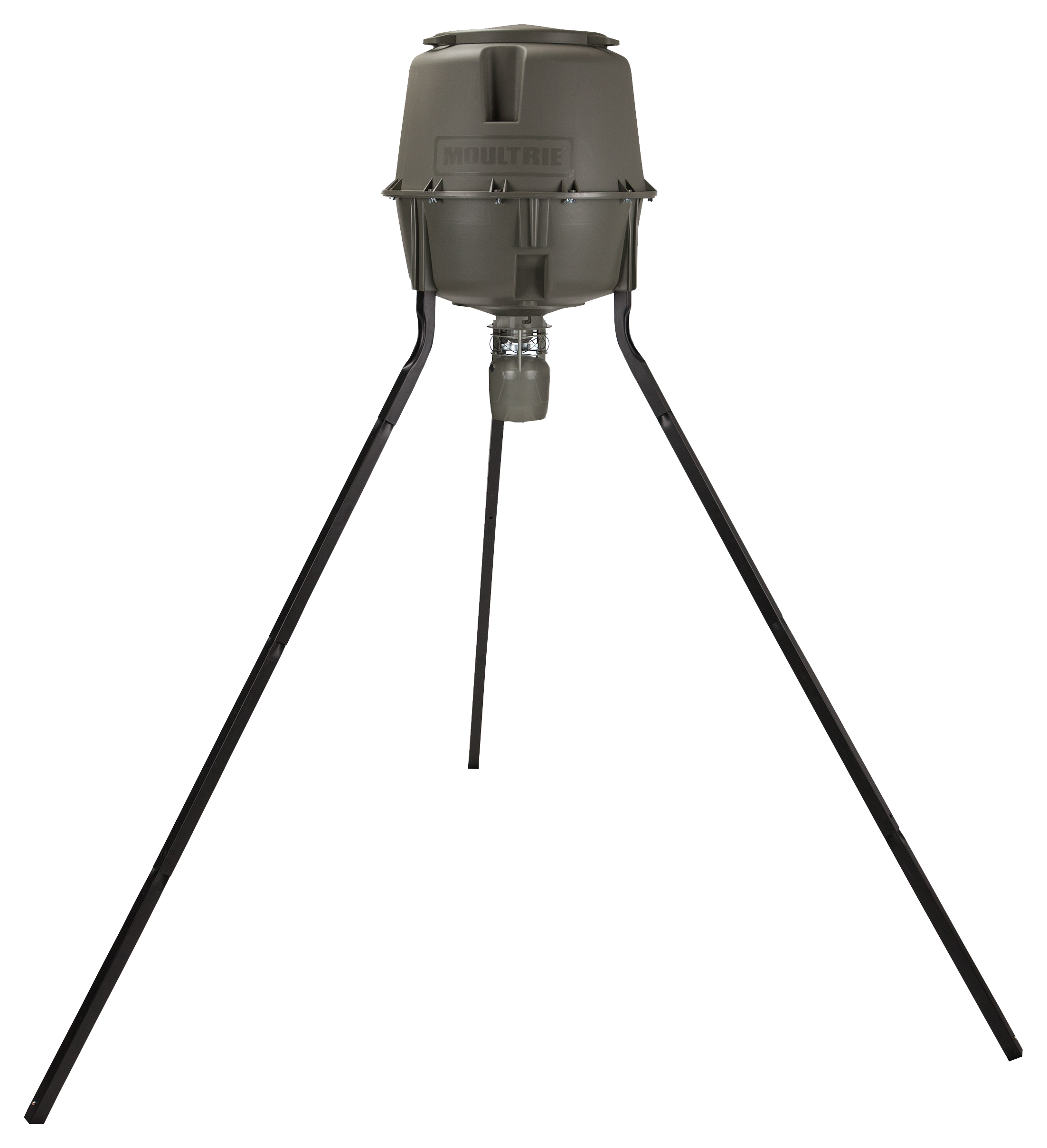 Moultrie Deer Feeder Unlimited 30Gallon Tripod Game Feeder with